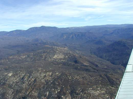 From Lakeside toward Viejas Mountain